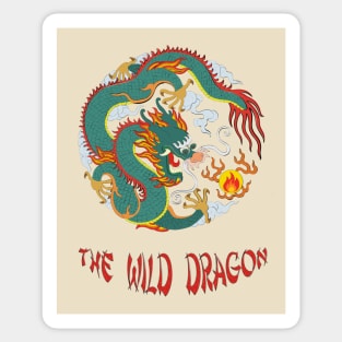 The Wild Dragon Sticker